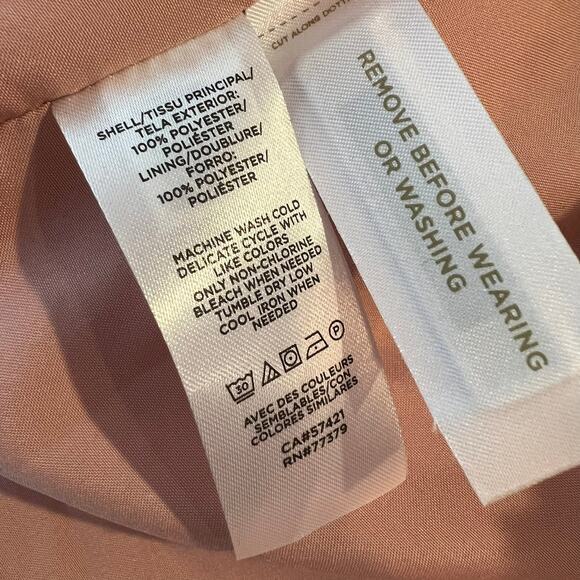 NWOT Ann Taylor Pink Button Up Teddy Coat size Large Sherpa Preppy - Picture 9 of 11